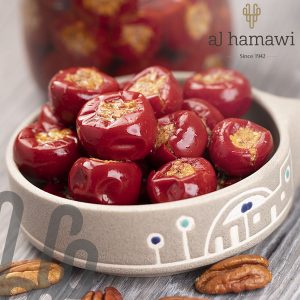 فلفل أحمر محشي جوز