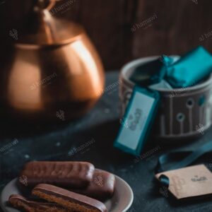 بسكوت مغطس شوكولاته