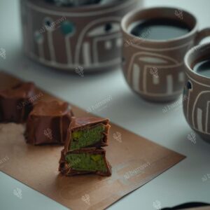 فستق حلبي مغطس شوكولاته