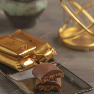 شوكولاته كراميل و بسكوت