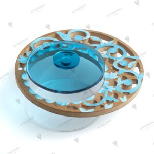 مضيفة بلكسي مع خشب