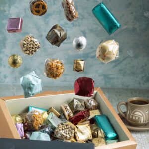 بوكس شوكولاته مشكل