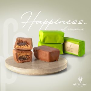 براوني كيك وكراميل